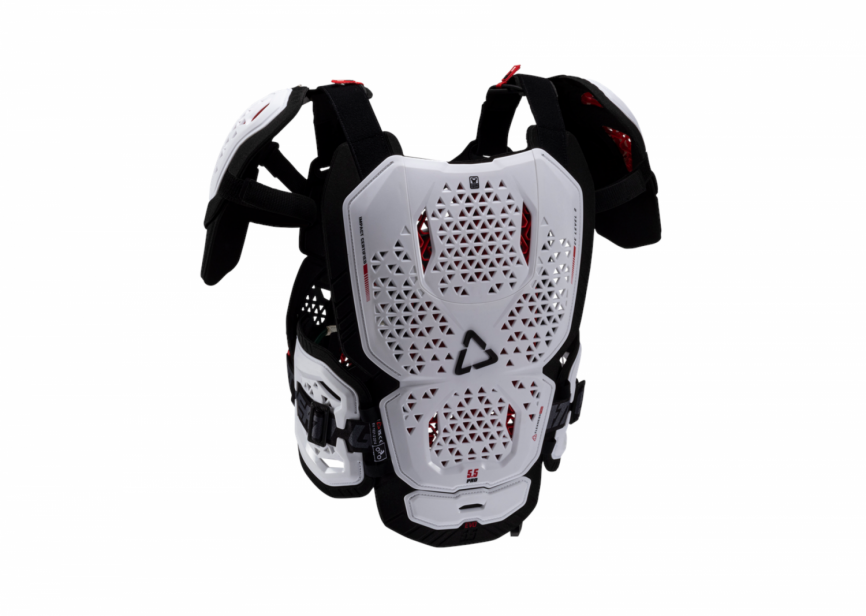 Защита панцирь Leatt Chest Protector 5.5 Pro Evo White фото 2