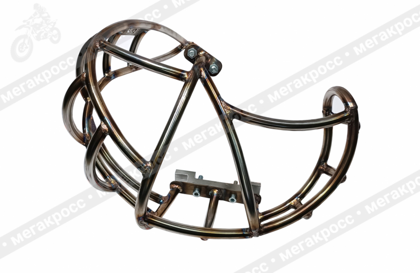 Защита резонатора Enduro Custom KTM Husqvarna GASGAS TBI 24г. фото 1