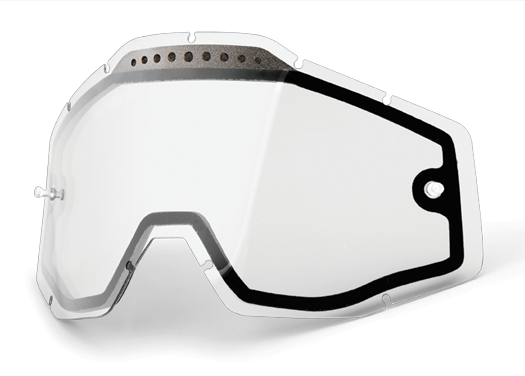 Линза 100% Gen.1 Dual pane Anti-fog Clear фото 1