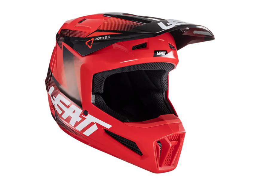 Шлем кроссовый LEATT 2.5 V24 Red фото 1