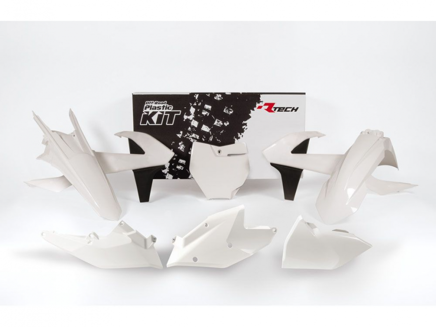 Комплект пластика R-TECH KTM SX/SXF125-450 EXC-F/EXC250-450 17-18 Белый фото 1