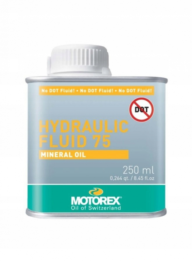 Тормозная жидкость MOTOREX Hydraulic Fluid 75 250мл. фото 1