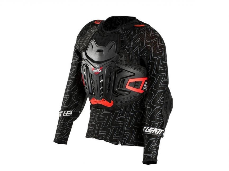 Защита панцирь подростковый LEATT Body Protector 4.5 Junior Orange/White фото 1
