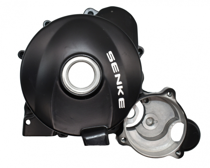 Крышка левого картера двигателя Senke RM/SK125, SK150-5/20 фото 1