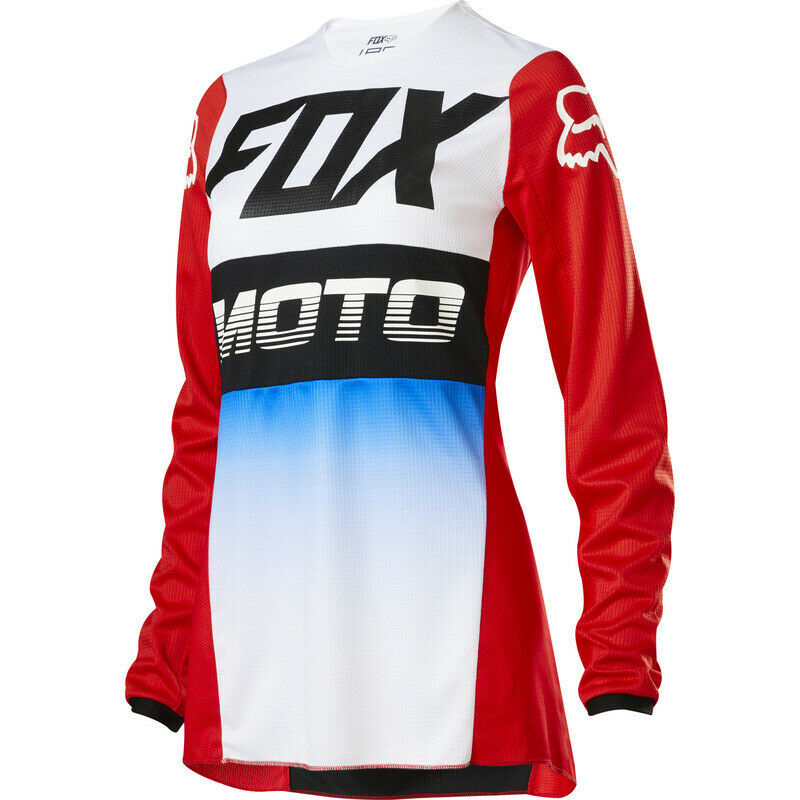 Джерси FOX 180 Fyce Womens Jersey Blue/red L фото 1