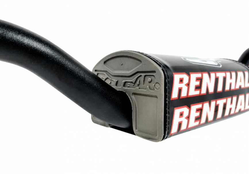 Руль RENTHAL FATBAR Villipoto Stewart 827-01-BU (811x92мм) Черный фото 2