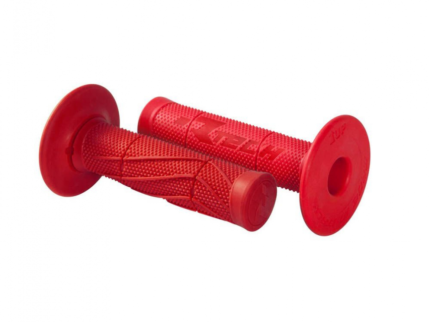 Грипсы R-TECH WAVE SOFT 115mm красные фото 1