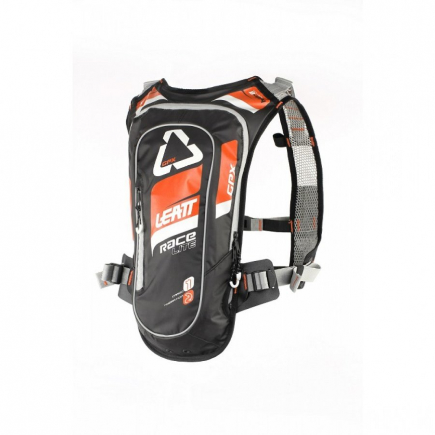 Рюкзак-гидропак LEATT GPX RACE HF 2.0 ORANGE/BLACK фото 1