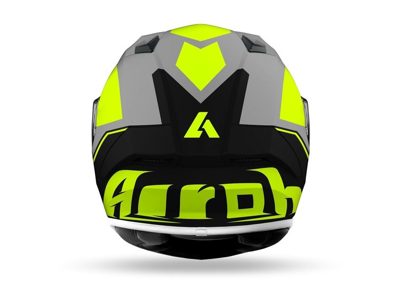 Шлем интеграл Airoh Walor Wings Yellow Matt фото 3