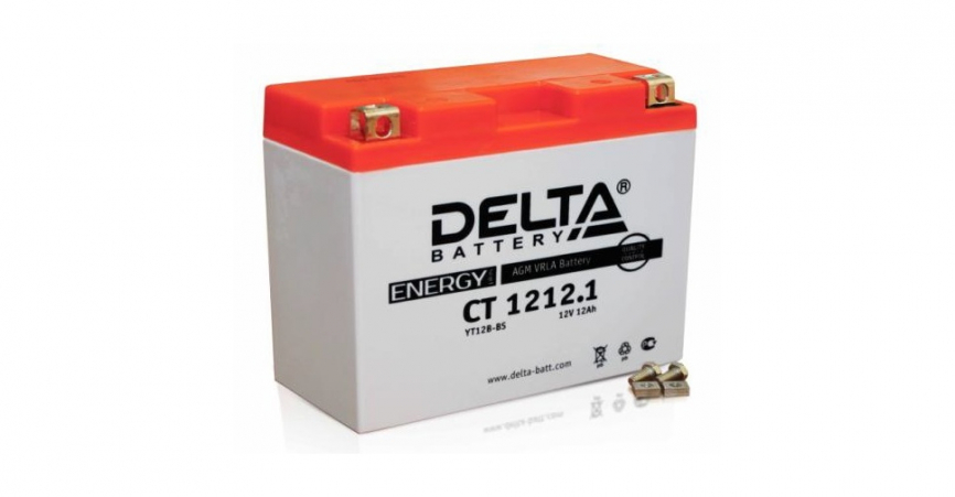 Аккумулятор DELTA CT1212.1 12В 12А/ч 155А фото 1