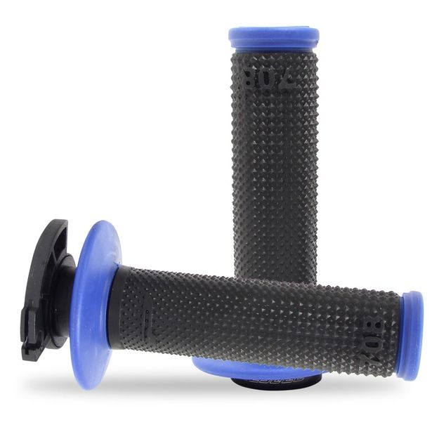Грипсы Progrip 708-150 Blue-Black +7 различных креплений троса газа фото 1