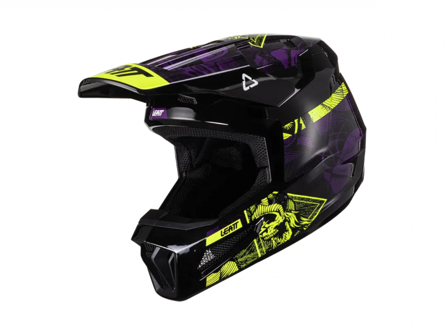 Шлем кроссовый LEATT 2.5 V24 UV фото 3