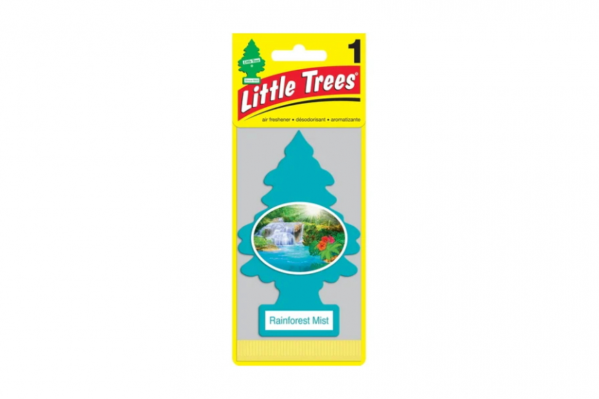 Ароматизатор подвесной Car-Freshner Ёлочка "Rainforest Mist" фото 1