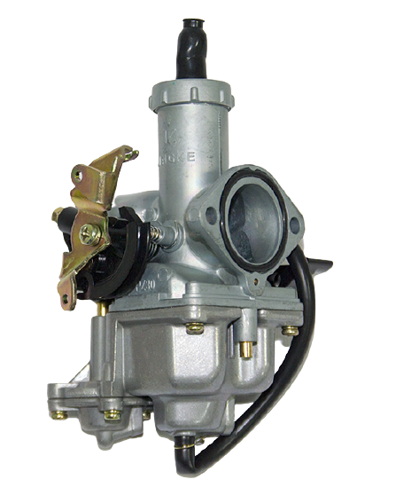 Карбюратор PZ30 с ускорителем CB250/TTR250 обогатитель ручной фото 1