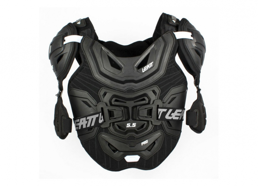 Защита панцирь LEATT Chest Protector 5.5 Pro Black фото 1