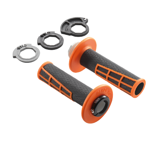 Грипсы OEM LockOn KTM открытые оранжевые фото 1