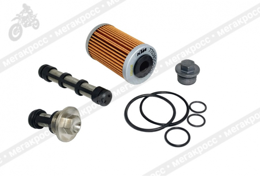 Комплект масляных фильтров и прокладок для ТО KTM EXC-F 450/500 12-16 OEM фото 1