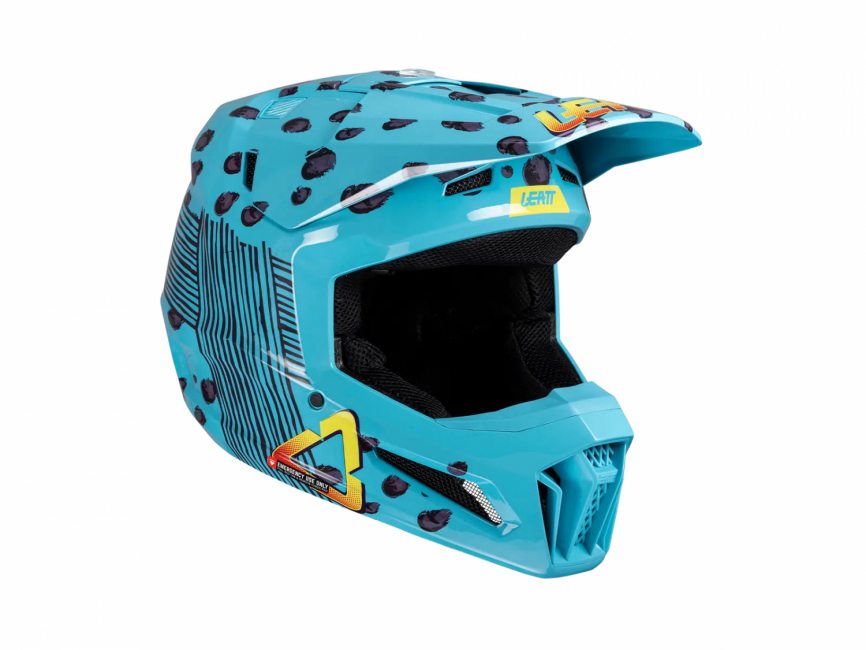 Шлем детский кроссовый LEATT 3.5 V25 Cheetah фото 1