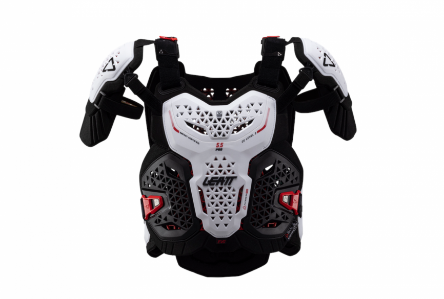 Защита панцирь Leatt Chest Protector 5.5 Pro Evo White фото 1