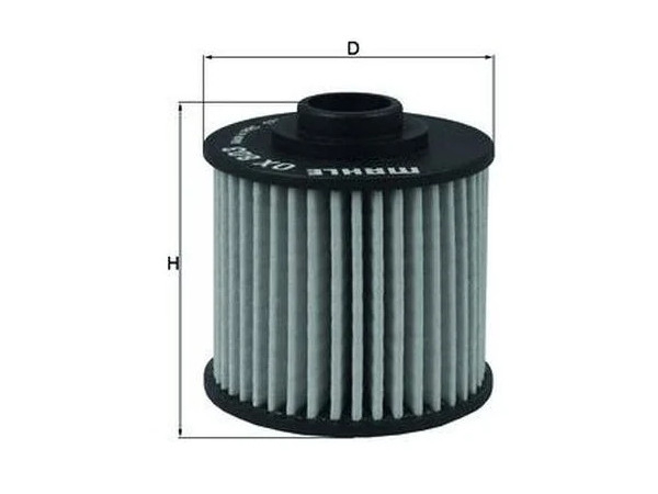 Фильтр масляный MAHLE/KNECHT OX803 фото 1