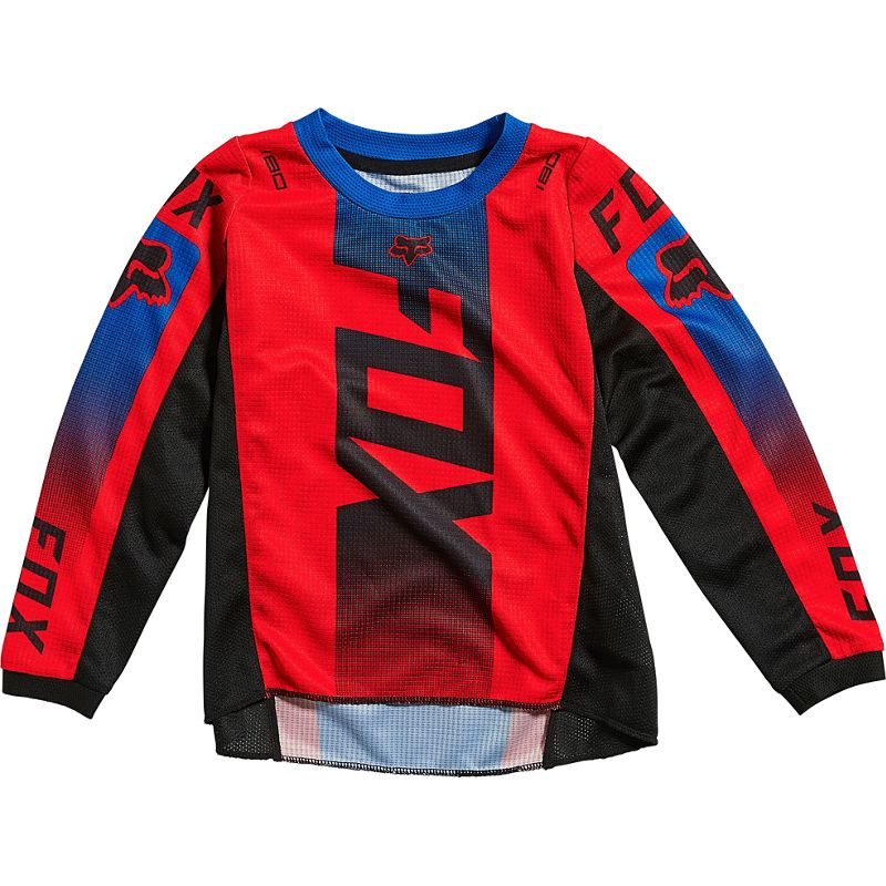 Джерси FOX 180 Oktiv Kids Jersey Flow Red KS фото 1