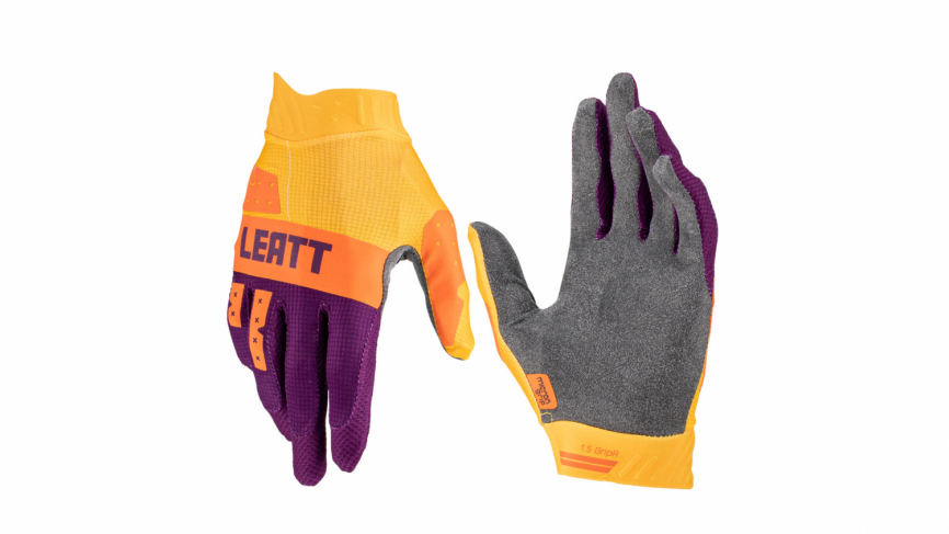 Перчатки LEATT Moto 1.5 GripR (2023) Indigo фото 1