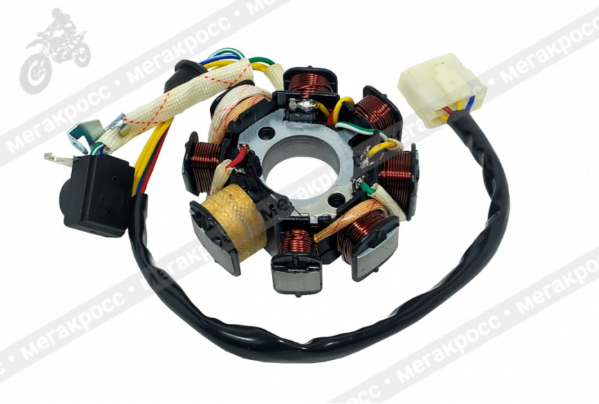 Статор генератора TTR250, 157FMI, 162FMJ, 166FMM, CG, CB 7+1 катушек фото 1