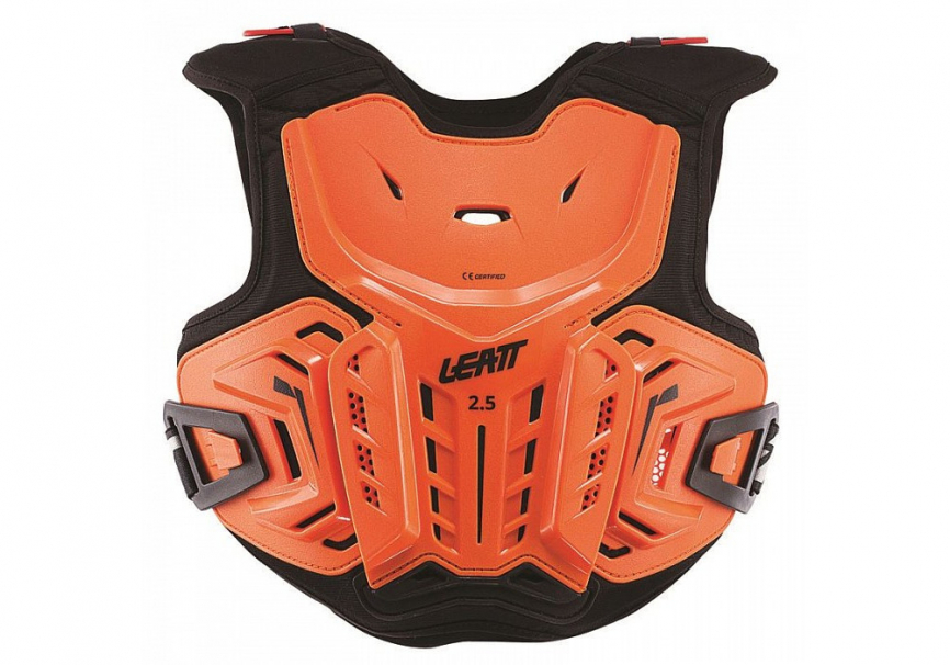 Защита панцирь подростковый LEATT Chest Protector 2.5 Junior Оранжевый/Черный фото 1