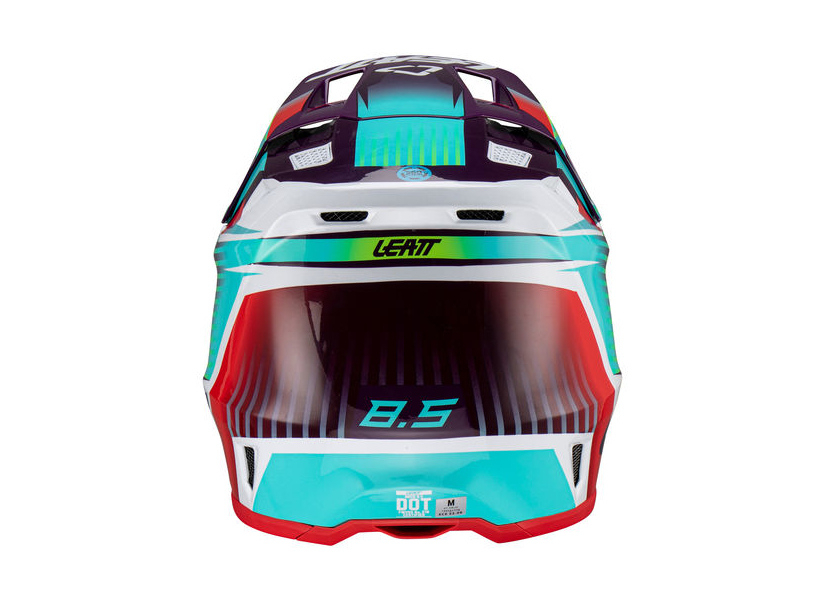 Шлем кроссовый LEATT 8.5 V23 Neon фото 2