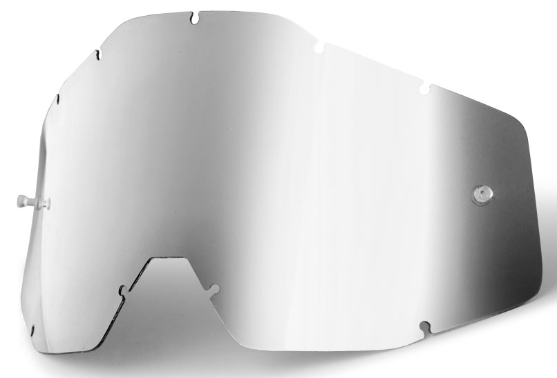 Линза 100% Race / Accuri / Strata Anti-Fog Silver Mirror фото 1