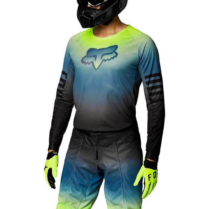 Джерси FOX Airline Reepz Black/Yellow фото 1