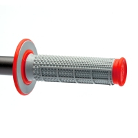 Грипсы RENTHAL MX DUAL COMPOUND GRIPS TAPERED RED H-WAFF фото 1