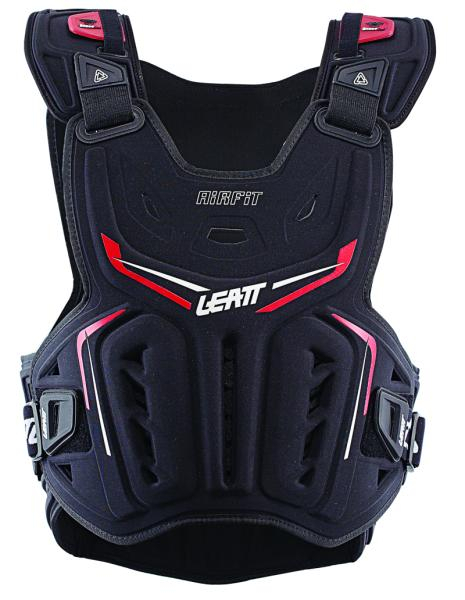 Защита панцирь LEATT Chest Protector 3DF AIRFIT Черно-Красный фото 1