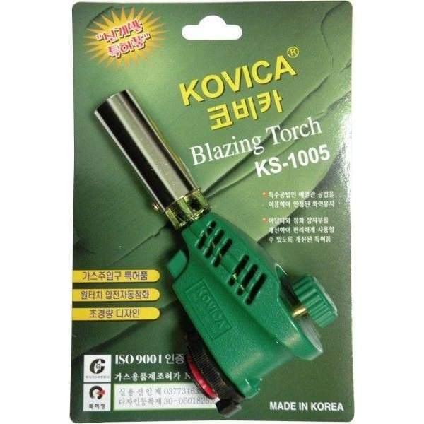 Горелка газовая пьезо KOVICA фото 1