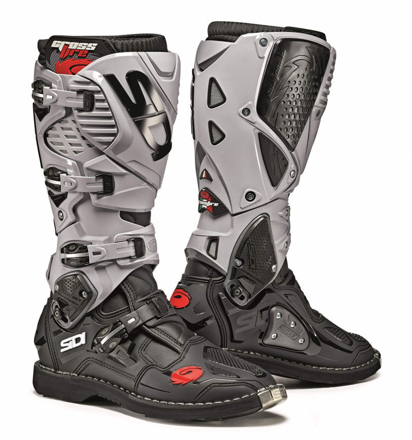 Мотоботы SIDI Crossfire 3 SRS Black Ash фото 1