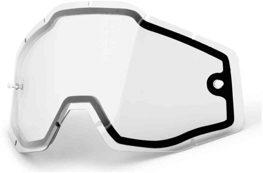 Линза 100% Gen.1 Dual pane Anti-fog Clear фото 1